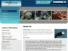 Tablet Screenshot of airlinesalvage.com